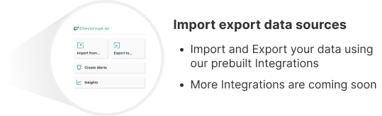 Import export data sources